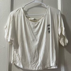 The Naked Tiger white tee